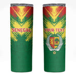 Senegal Rugby Custom Skinny Tumbler Go Go Go !