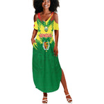 Senegal Rugby Custom Summer Maxi Dress Go Go Go !