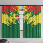 Senegal Rugby Window Curtain Go Go Go !