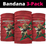 Morocco Rugby Custom Neck Gaiter Come On Atlas Lions LT15