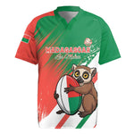 Madagascar Rugby Custom Rugby Jersey Allez Les Makis - African Pride