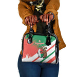 Madagascar Rugby Custom Shoulder Handbag Allez Les Makis - African Pride