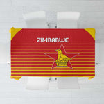 Zimbabwe Cricket Tablecloth Come On Chevrons - African Pride