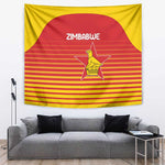 Zimbabwe Cricket Tapestry Come On Chevrons - African Pride