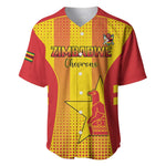 Custom Zimbabwe Cricket Baseball Jersey Sporty Style - African Pride
