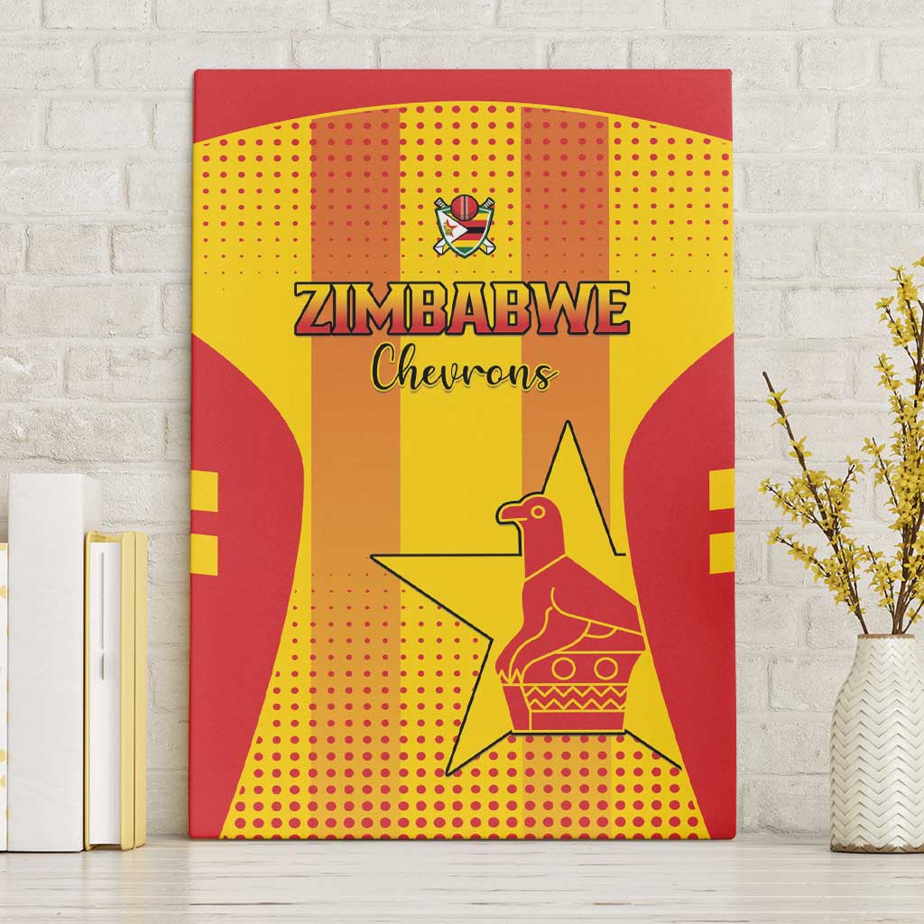 Zimbabwe Cricket Canvas Wall Art Sporty Style LT15