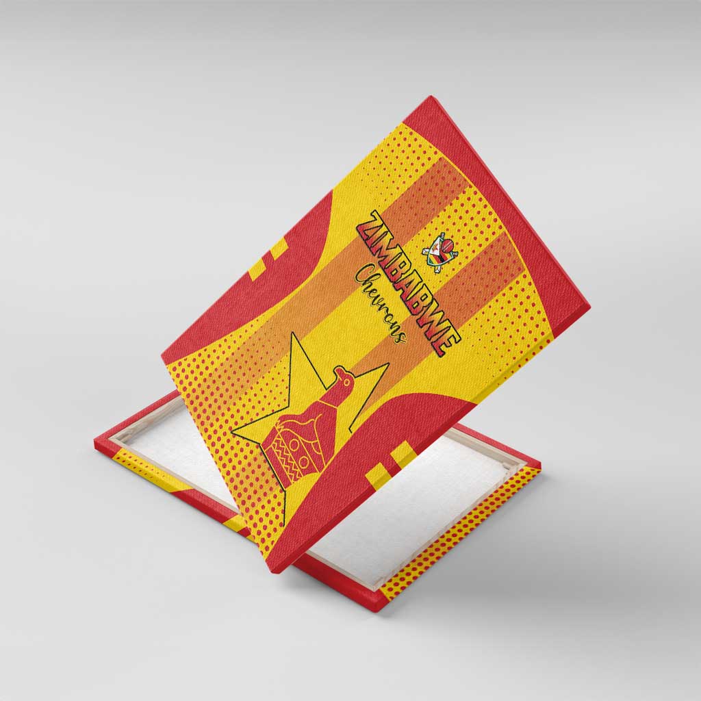 Zimbabwe Cricket Canvas Wall Art Sporty Style LT15