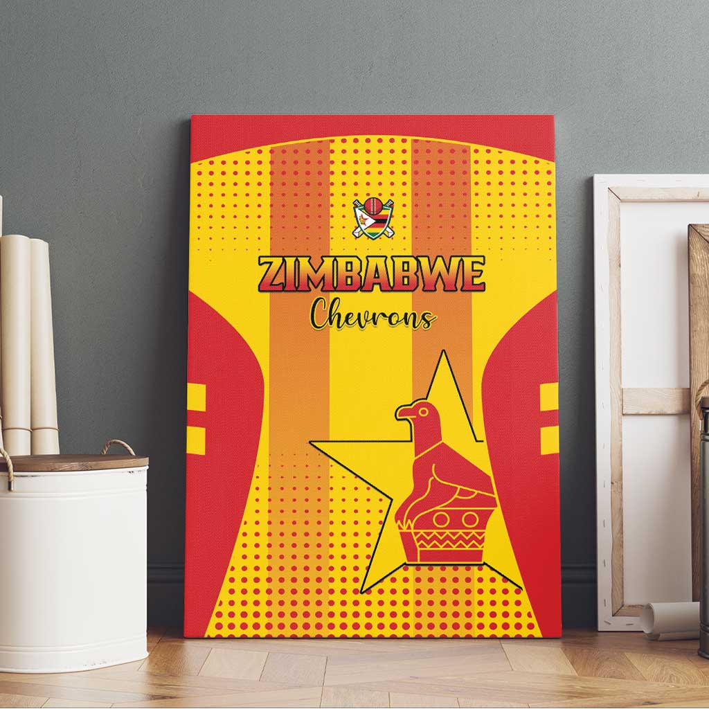 Zimbabwe Cricket Canvas Wall Art Sporty Style LT15