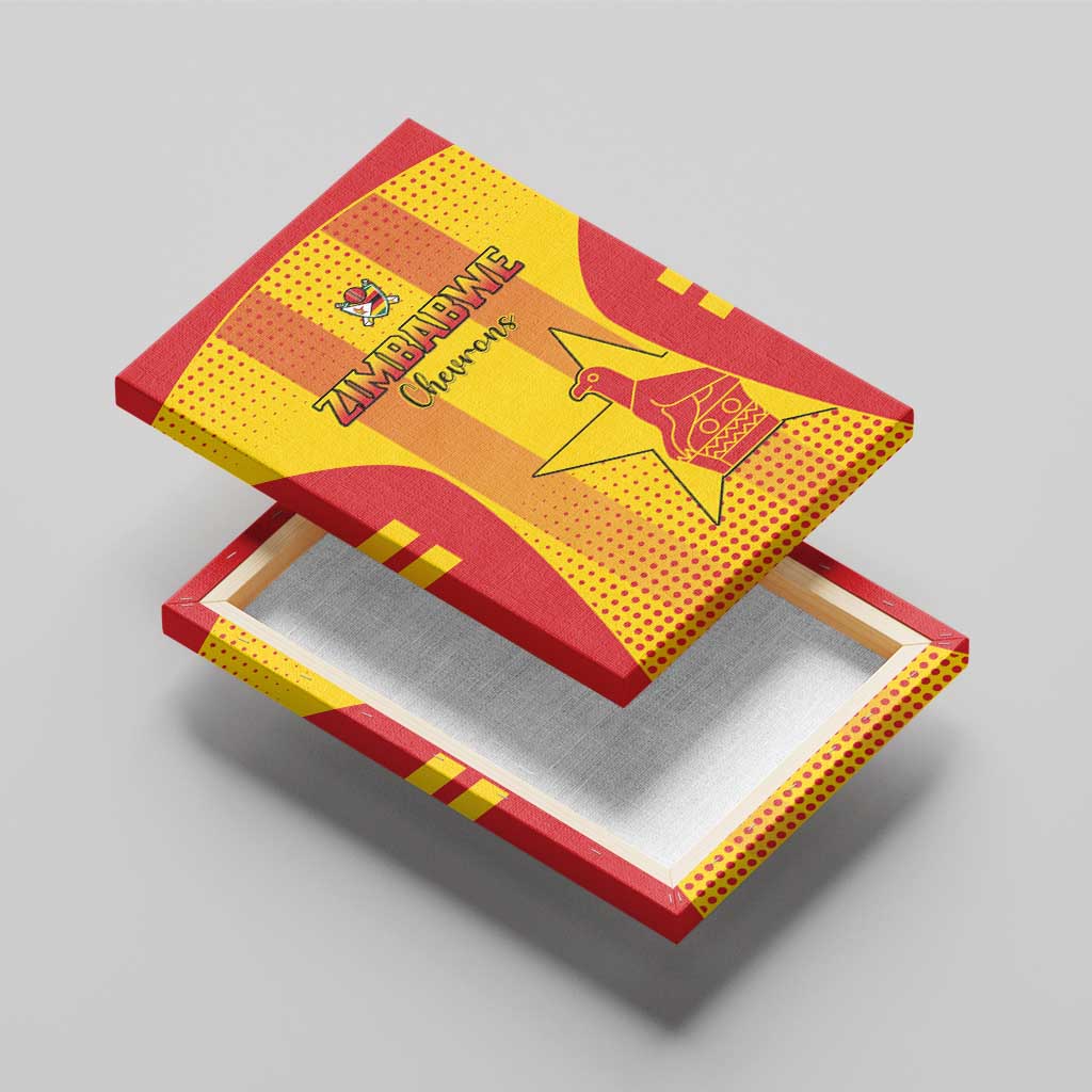 Zimbabwe Cricket Canvas Wall Art Sporty Style LT15