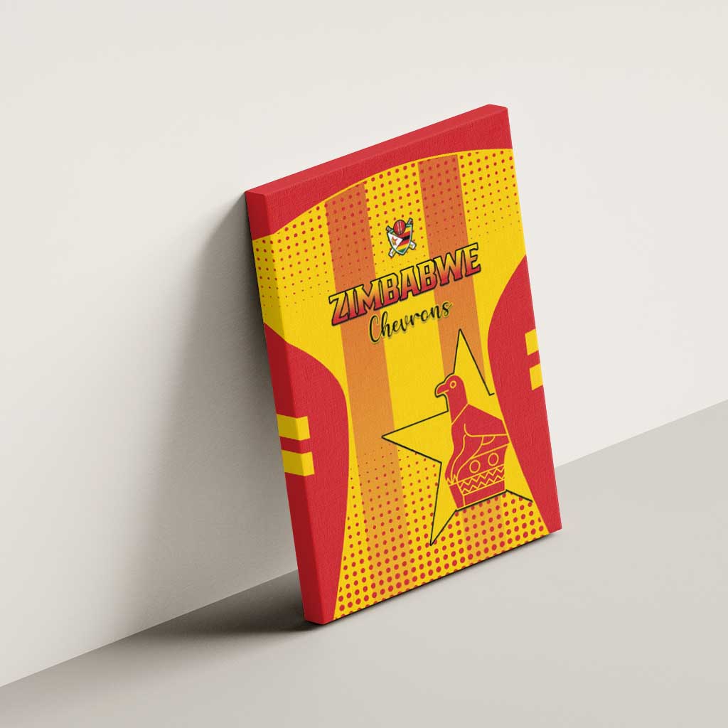 Zimbabwe Cricket Canvas Wall Art Sporty Style LT15