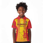 Custom Zimbabwe Cricket Kid Polo Shirt Sporty Style - African Pride