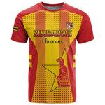 Custom Zimbabwe Cricket T shirt Sporty Style - African Pride