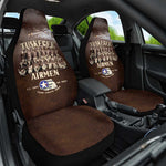 Remembering the Red Tail Heroes Car Seat Cover Tuskegee Airmen Legacy Retro Style - African Pride