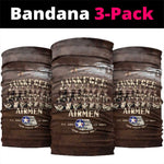 Remembering the Red Tail Heroes Neck Gaiter Tuskegee Airmen Legacy Retro Style - African Pride
