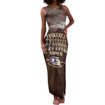Remembering the Red Tail Heroes Tank Maxi Dress Tuskegee Airmen Legacy Retro Style - African Pride