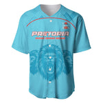 Custom Afro South Africa Cricket Baseball Jersey Roar Saam More - This Is Pretoria