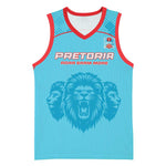 Custom Afro South Africa Cricket Basketball Jersey Roar Saam More - This Is Pretoria - African Pride