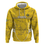 Custom Gabon Football Hoodie Go Les Pantheres