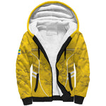 Custom Gabon Football Sherpa Hoodie Go Les Pantheres