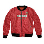 Custom Morocco Football Bomber Jacket Allez les Lions de lAtlas