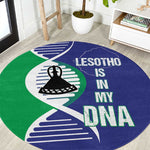 Lesotho Is In My DNA Round Carpet