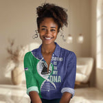 Lesotho Is In My DNA Women Casual Shirt