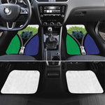 Personalised Afro Lesotho Car Mats Black Rhinoceros Aloe Polyphylla LT15