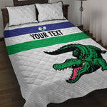 Custom Lesotho Football Quilt Bed Set Go Likuena Go