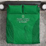 Custom Comoros Football Bedding Set Go Les Coelacantes