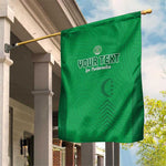 Custom Comoros Football Garden Flag Go Les Coelacantes