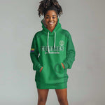 Custom Comoros Football Hoodie Dress Go Les Coelacantes