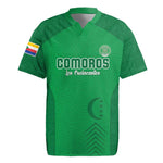 Custom Comoros Football Rugby Jersey Go Les Coelacantes