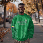 Custom Comoros Football Sweatshirt Go Les Coelacantes