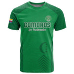 Custom Comoros Football T shirt Go Les Coelacantes