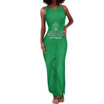 Custom Comoros Football Tank Maxi Dress Go Les Coelacantes
