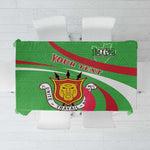 Personalized Burundi Tablecloth 63rd Anniversary of Independence