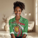 Personalized Burundi Women Casual Shirt 63rd Anniversary of Independence