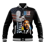 Black Americans Happy MLK Day Baseball Jacket I Have A Dream