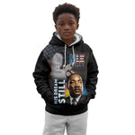 Black Americans Happy MLK Day Kid Hoodie I Have A Dream