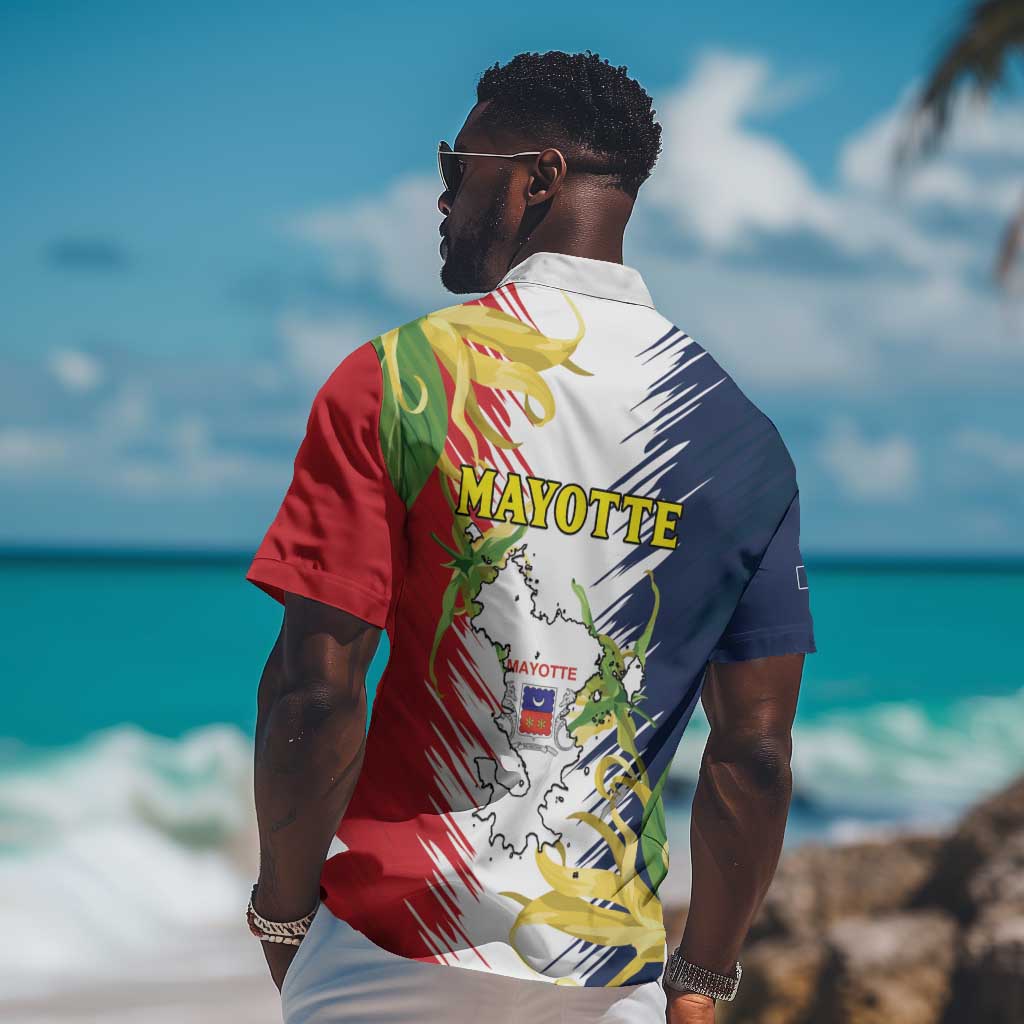 Afro Ra Hachiri 976 Hawaiian Shirt Coat Of Arms France Flag Style