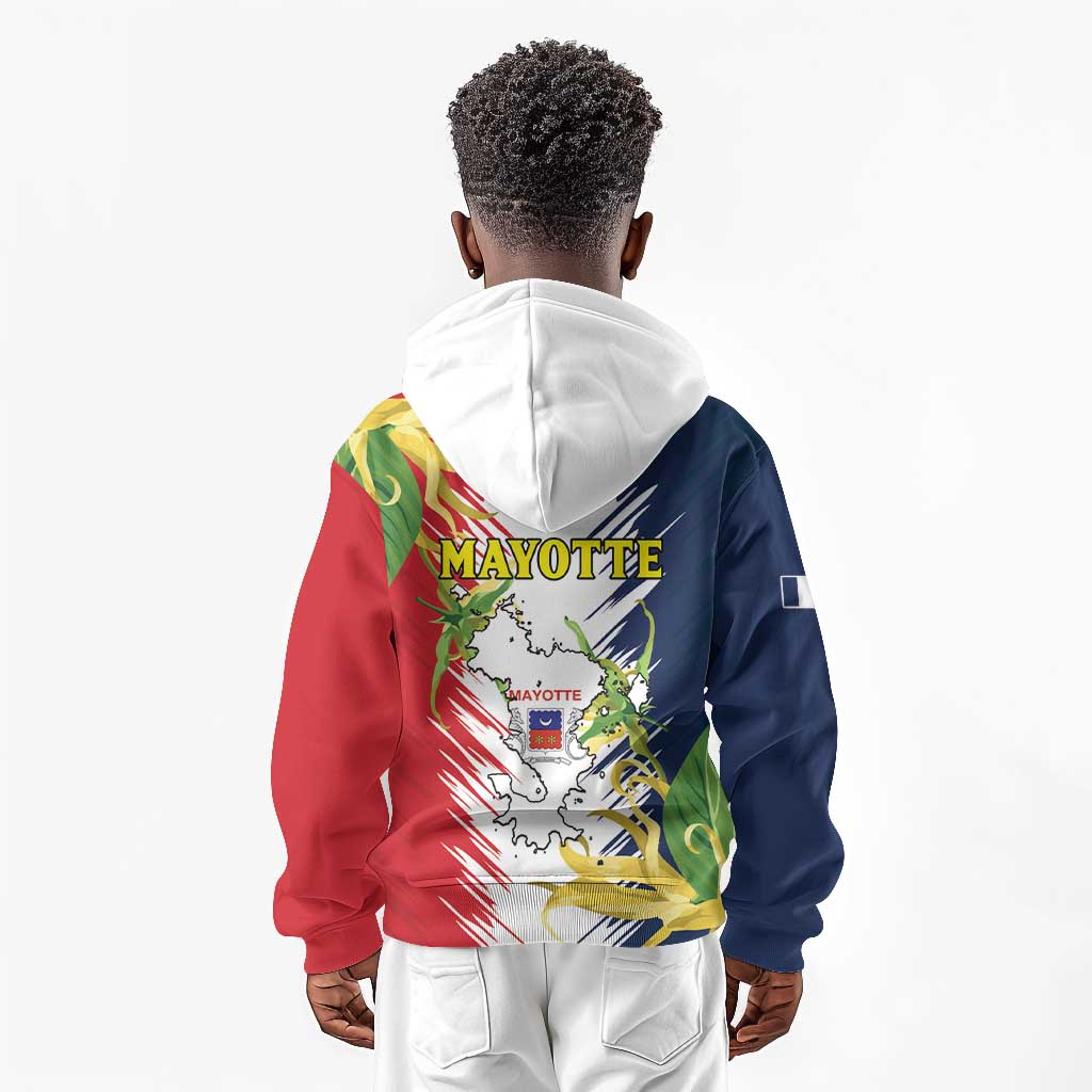 Afro Ra Hachiri 976 Kid Hoodie Coat Of Arms France Flag Style