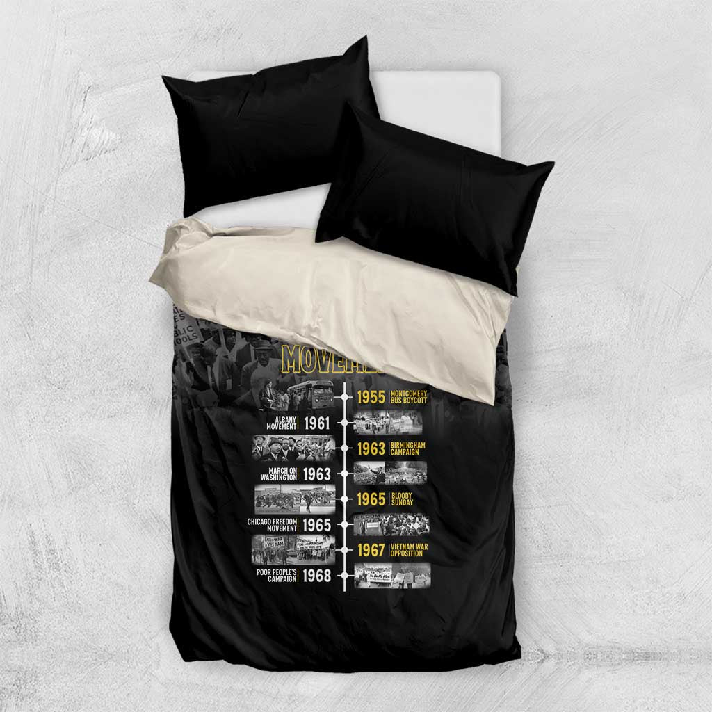 African-American History Month Bedding Set Civil Rights Movement