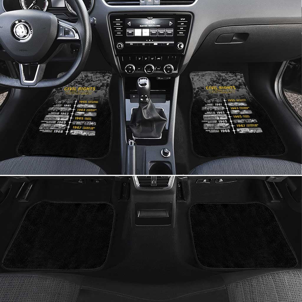 African-American History Month Car Mats Civil Rights Movement