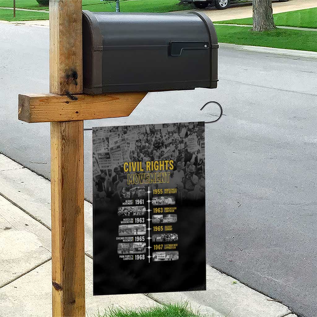 African-American History Month Garden Flag Civil Rights Movement