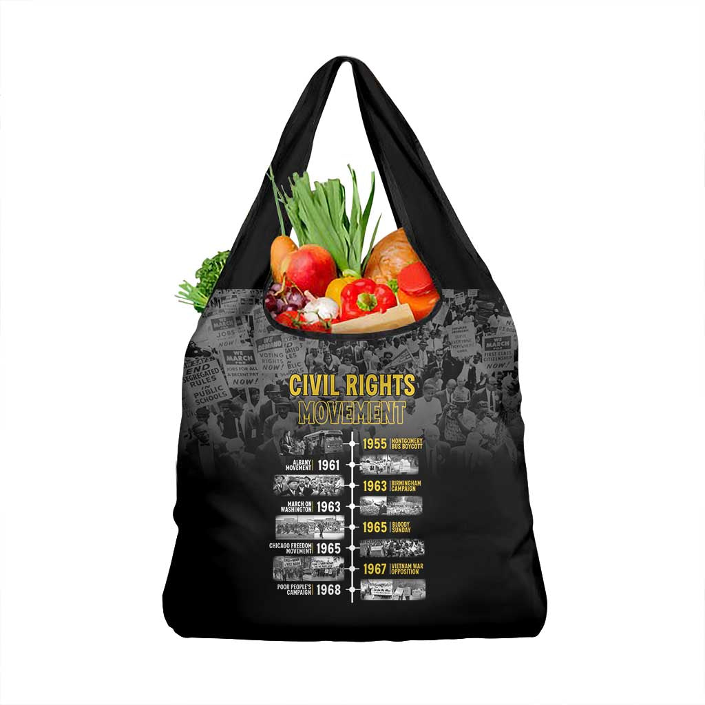 African-American History Month Grocery Bag Civil Rights Movement