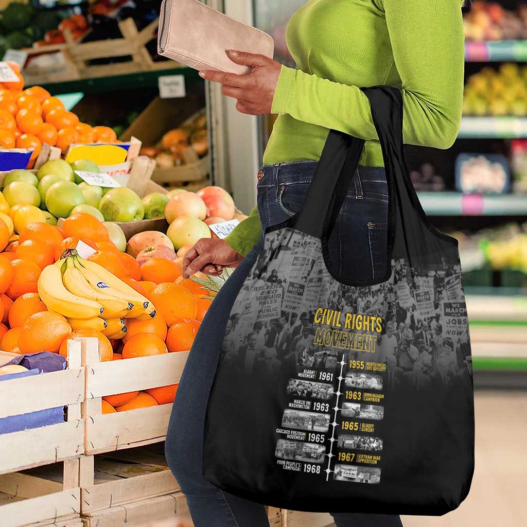 African-American History Month Grocery Bag Civil Rights Movement