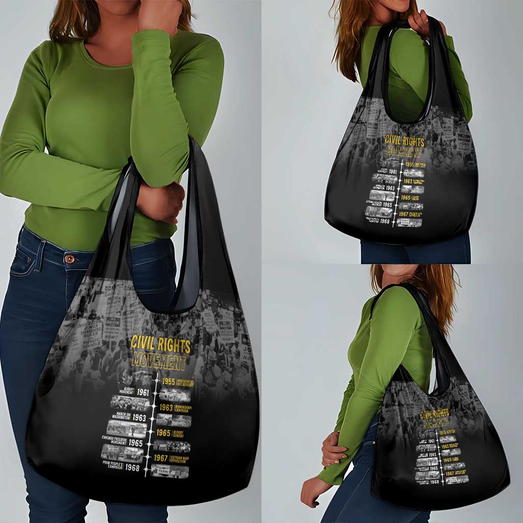 African-American History Month Grocery Bag Civil Rights Movement