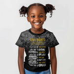 African-American History Month Kid T shirt Civil Rights Movement