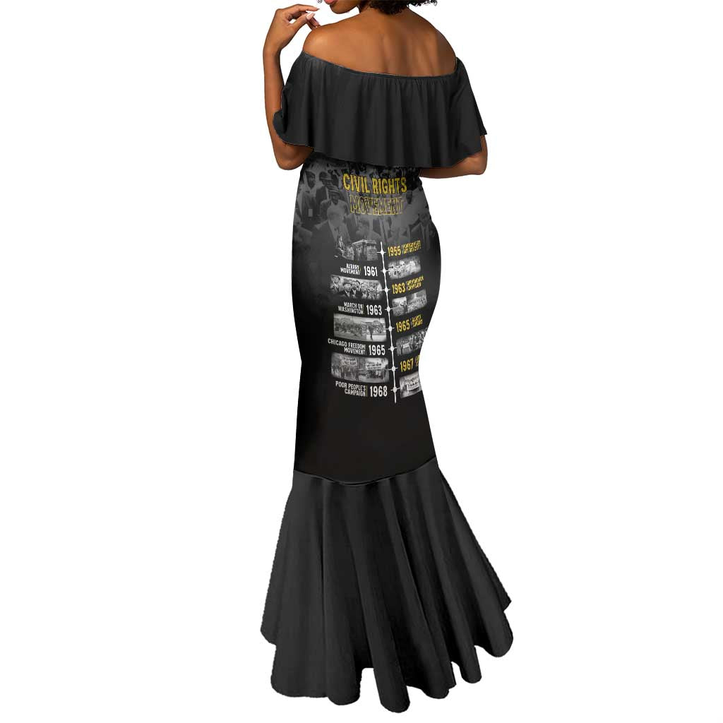 African-American History Month Mermaid Dress Civil Rights Movement