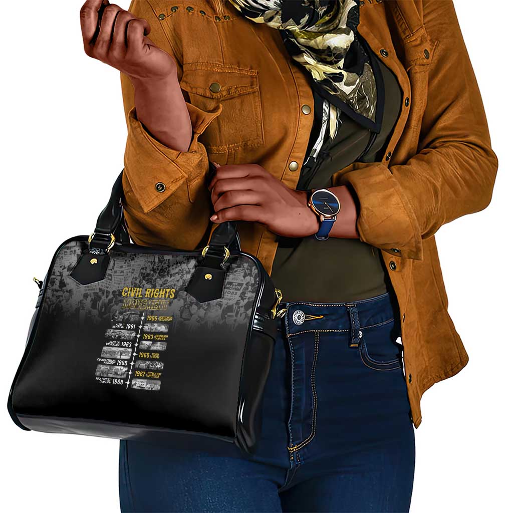 African-American History Month Shoulder Handbag Civil Rights Movement